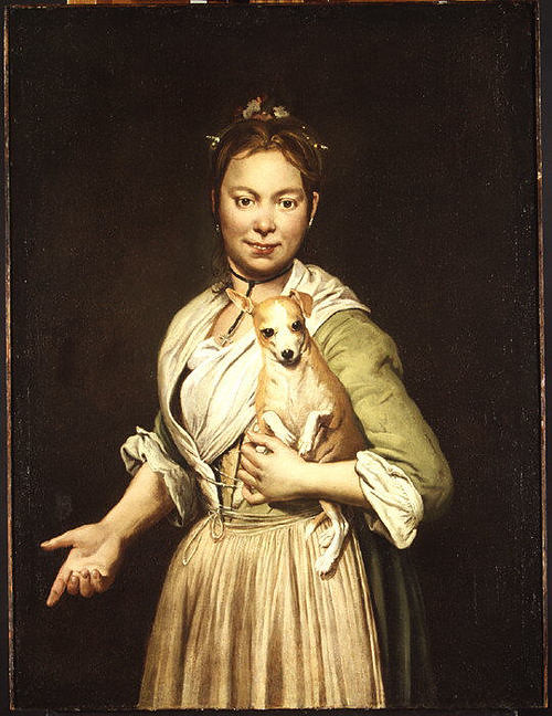 Дамы с собачками. 15-20 век.