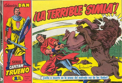 033-El Capitan Trueno nº 6-portada-1956