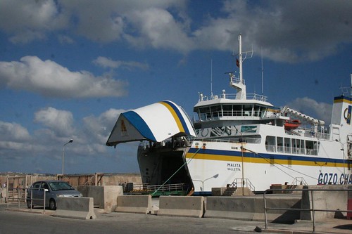 Gozo Island ferry boat Malta
