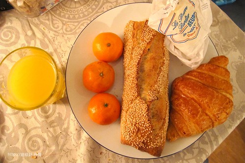 巴黎 Eric Kayser 麵包店早餐