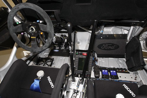 Ford Fiesta RS WRC New interior of the Ford Fiesta RS WRC
