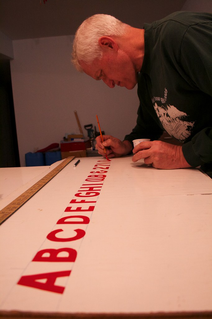 Hand Lettering with Kerry Jensen Retired Sign Painter