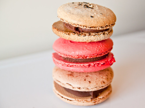 Stack of macarons