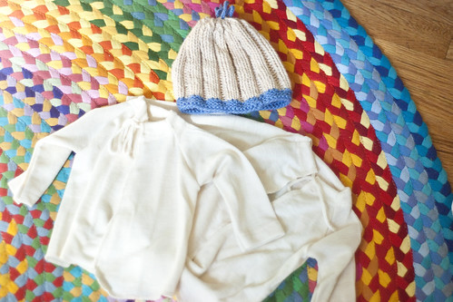 wool shirts and knit hat from holly