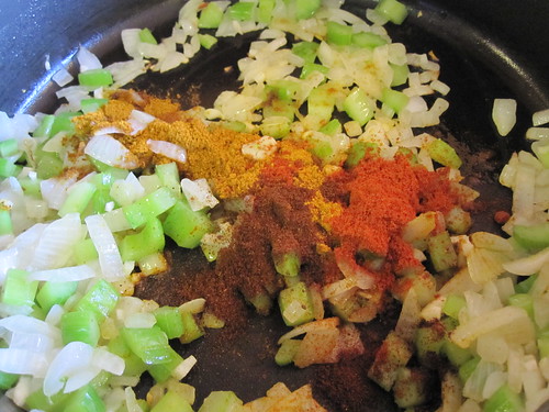 Curry spices & veggies