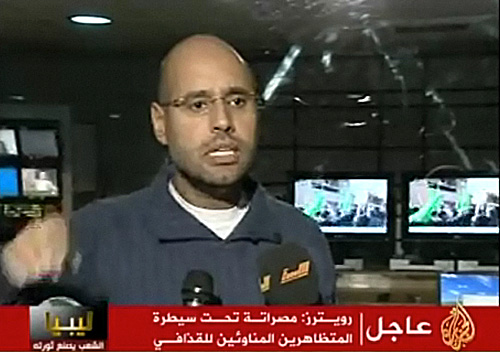 Saif Al Islam: "Todo está tranquilo" 