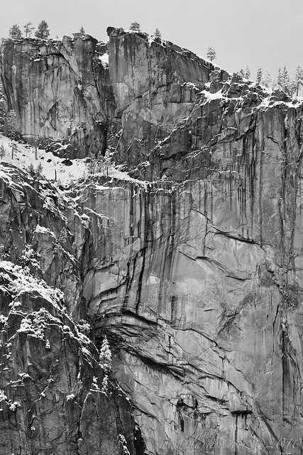 Cliff-face, Yosemite Valley, Yosemite National Park, California, 2010