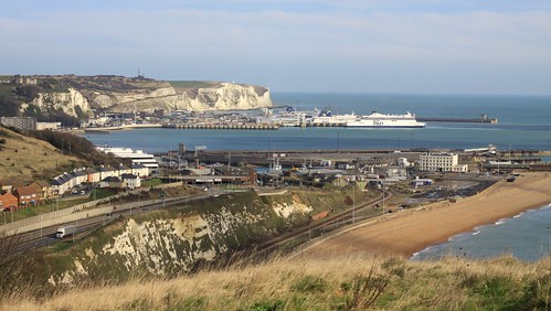 The view from Shakespeare Cliff
