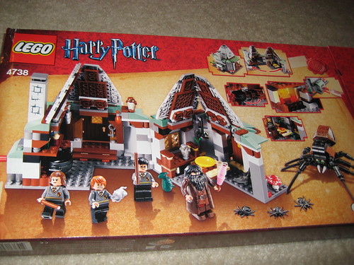 Hagrid's Hut Harry Potter Lego set