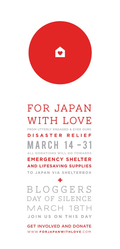 For Japan With Love - Blogger's Day of Silence