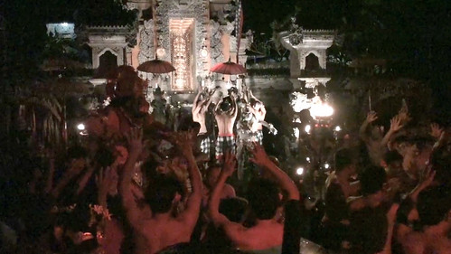 Kecak Performance at Pura Dalem Taman Kaja (Bali, 2009)