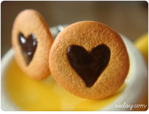 Love You Valentine. I Love You Valentine Heart Cookies - Earring Posts. I Love You Valentine Heart Cookies - Earring Posts
