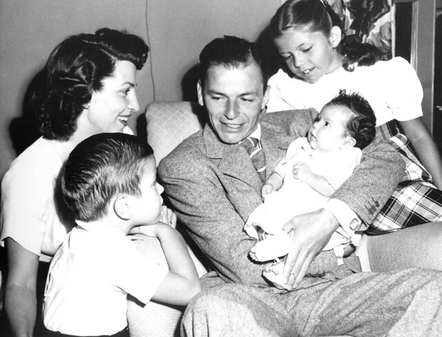 Frank Sinatra and his family