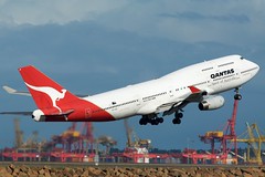 Qantas 747-400 VH-OJD