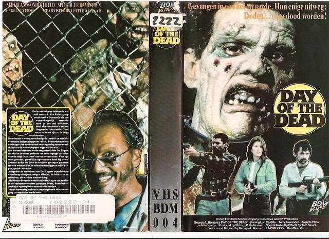 Day Of The Dead (VHS Box Art)