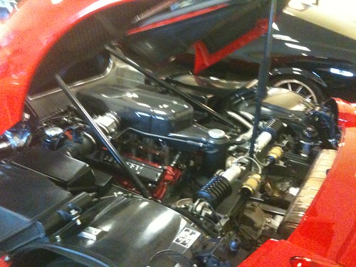 Ferrari Enzo Engine. Ferrari Enzo, engine (blurry,