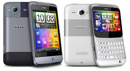 HTC Salsa and Chacha Facebook Phone