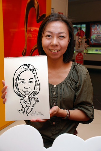 Caricature live sketching for The Cocoa Trees - Be My Valentine - Day 2 - 7
