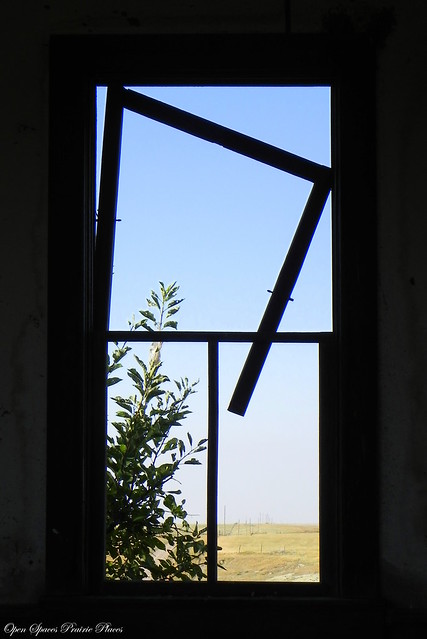 Window and Countryside, Loughboro School, Eastern MT by OpenSpaces PrairiePlaces