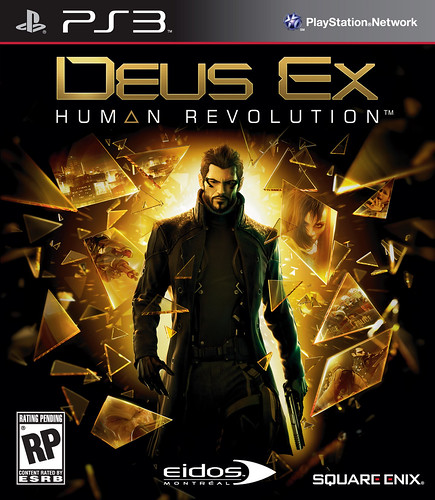 Deus Ex: Human Revolution for PS3 box art