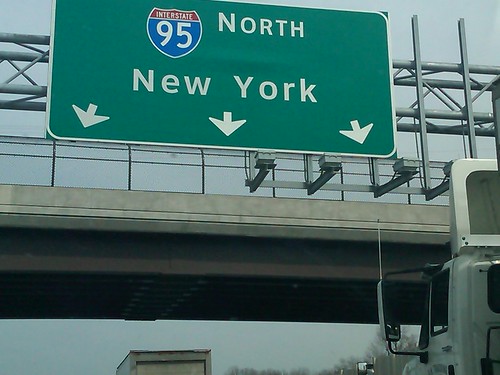 Heading I-95 north