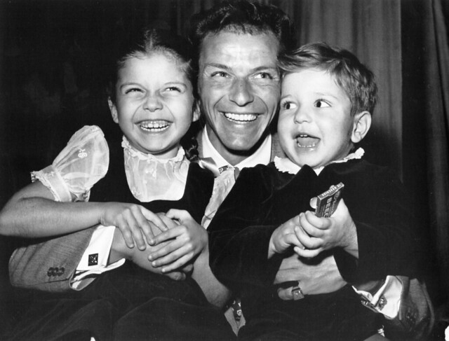 Frank Sinatra and his children