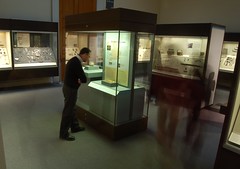 Michael Lewis studies the case in the BM gallery