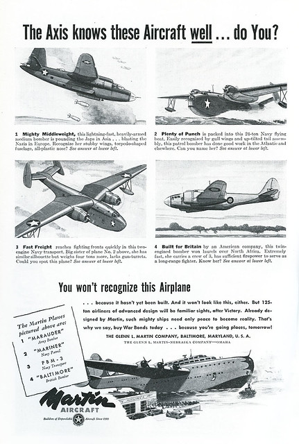 Martin Aircraft ad_1943_tatteredandlost