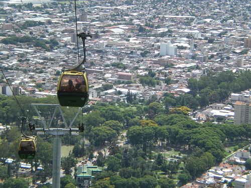 Gondola ride in Salta, Argentina