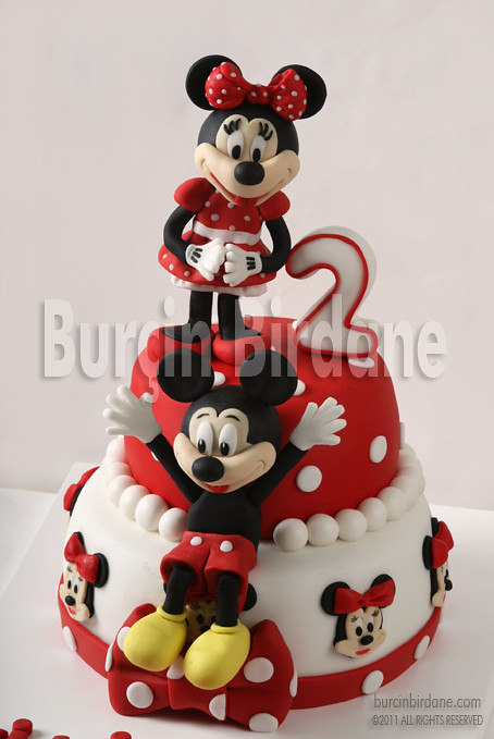 Minnie ve Mickey Mouse Pastasi 1
