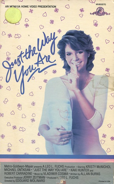 KRISTY MCNICHOL on Just the Way You Are VHS movie cover artwork_img498
