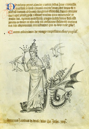023-VadSlg Ms. 342-© St. Gallen Kantonsbibliothek Vadianische Sammlung-Vaticinia de pontificibus-f 9