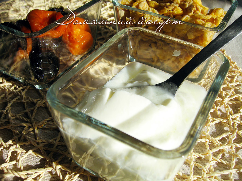 Йогурт без специальной закваски и йогуртницы — рецепты | Дзен
