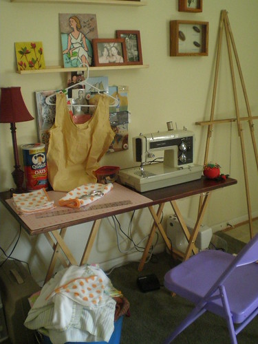 My sewing table