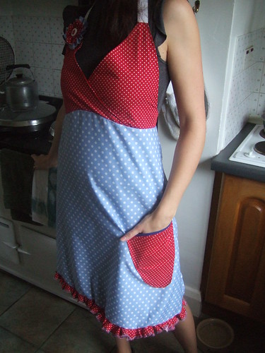 40s inspired apron