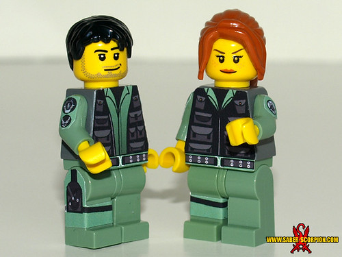 Custom Figur für Stargate Jaffar Schlangenwache aus LEGO® Figuren Teilen 