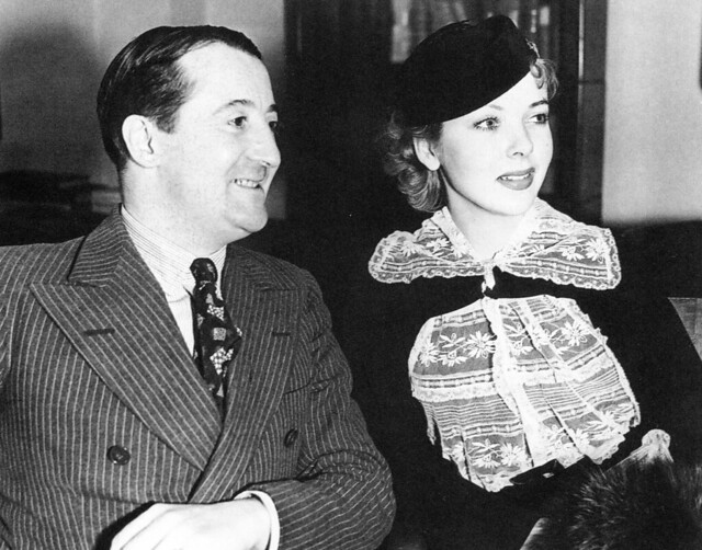 Ida Lupino and her father