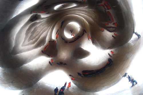 People Under the Chicago Bean