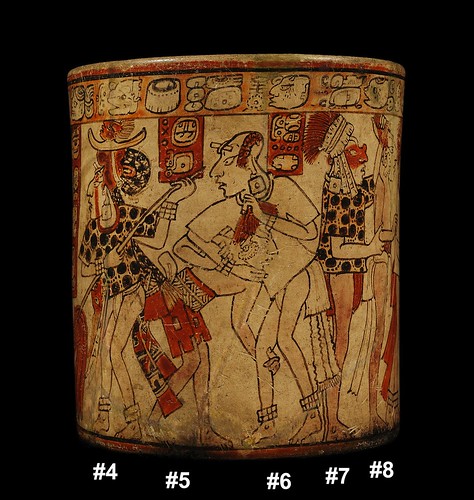 Mayan War Vase – Battle Scene (Side B)