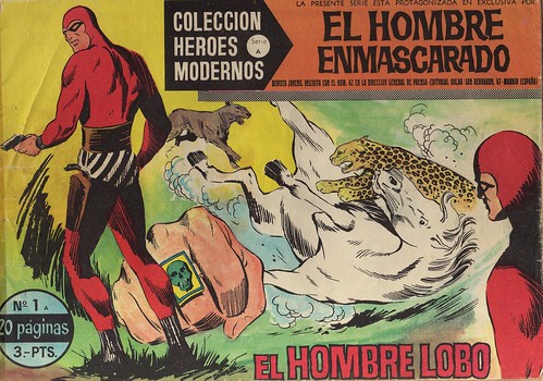 033-El hombre enmascarado-nº1- Coleccion Heroes Modernos