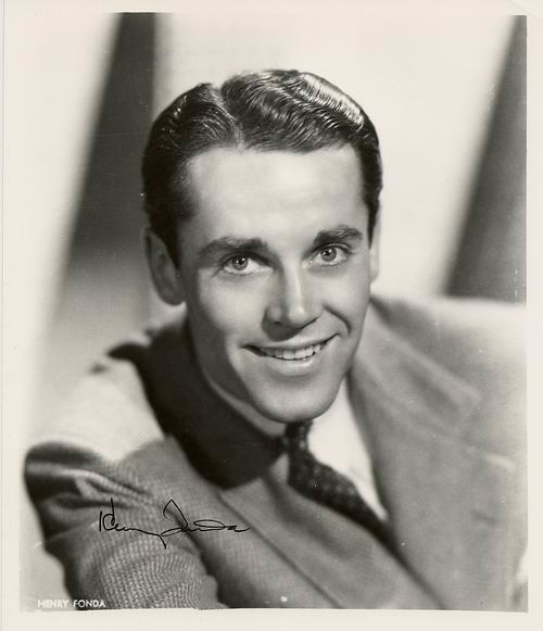 Henry Fonda Autograph