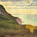 Georges Seurat - Port en Bessin, the Semaphore and Cliffs 1888