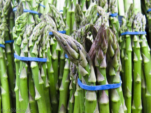 asparagus and chlorophyll