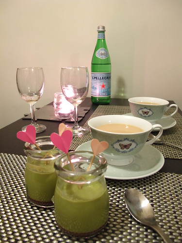Green Tea Pudding 