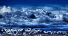 Clouds over Boulder Ridge