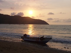 Sunset on Puerto Lopez