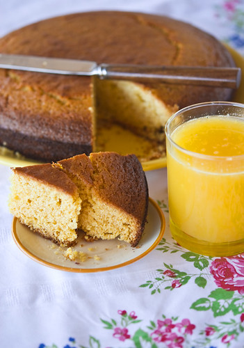 Желтый пирог/Torta gialla torta di mais
