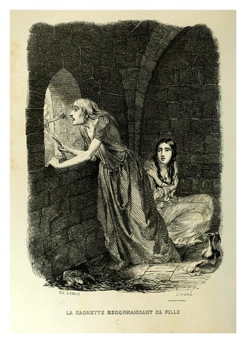 011-La vagabunda reconoce a su hija-Notre-Dame de Paris 1844- edicion Perrotin Garnier Frères