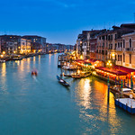 View of the Grand Canal from the Ponte di Rialto II