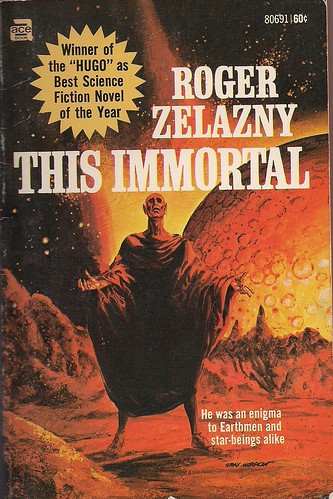 Roger Zelazny This Immortal paperback cover by Gray Morrow